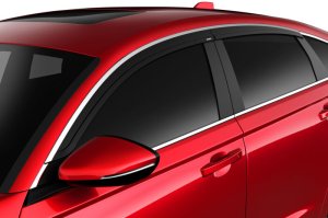 Honda Accord Window Ventvisors - Husky Liners - Low Profile - Chrome - `23-`24